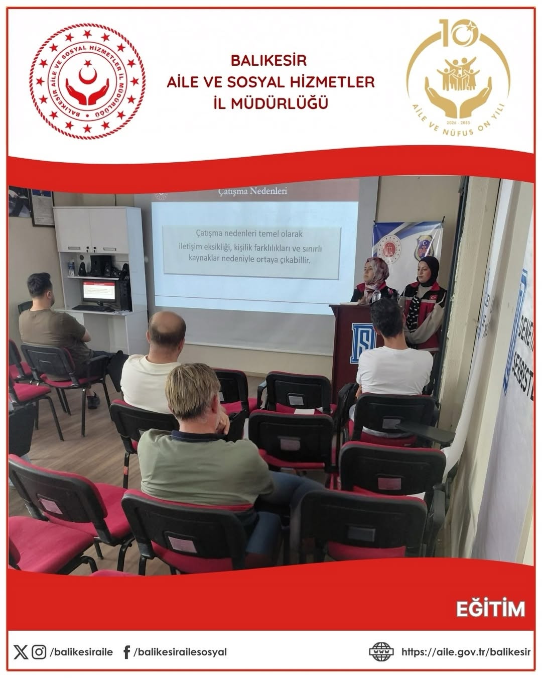 Hükümlülere Yönelik “Çatışma Çözme Becerileri” Eğitimi