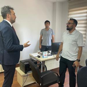 İl Müdürümüz Sayın Çetin TUTAŞ’tan Sosyal Hizmet Merkezi Müdürlüğüne Ziyaret - fotoğraf 2