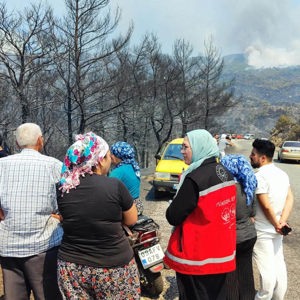 Çine’de Meydana Gelen Yangında Psikososyal Destek Ekiplerimiz Sahada… - fotoğraf 6