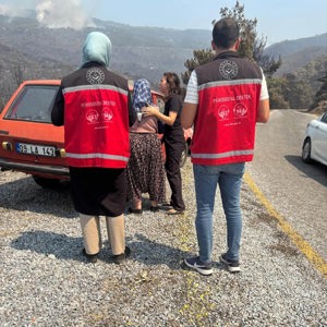 Çine’de Meydana Gelen Yangında Psikososyal Destek Ekiplerimiz Sahada… - fotoğraf 7