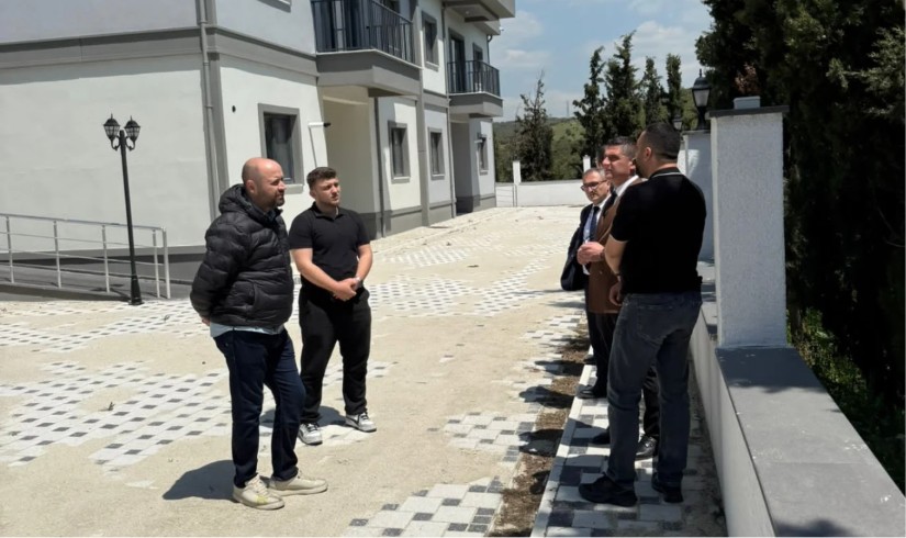 Dilovası Huzurevi İnşaatında Yürütülen Çalışmalar Yerinde İncelendi
