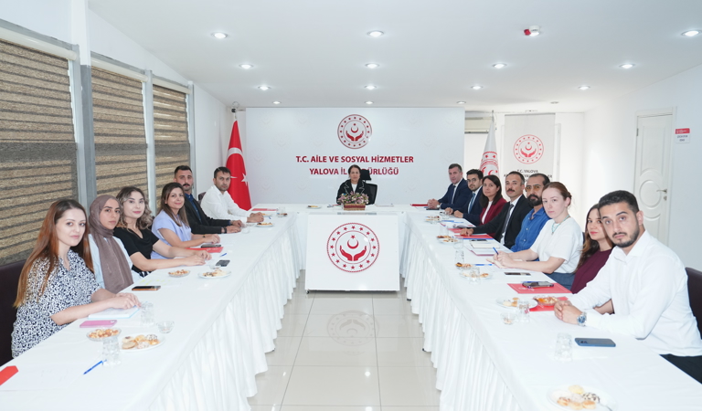 “Sosyal Risk Hane Ziyaretleri” Değerlendirme Toplantısı Gerçekleştirildi