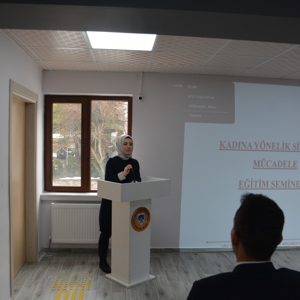 Kadına Yönelik Şiddet ile Mücadele Semineri  - fotoğraf 2