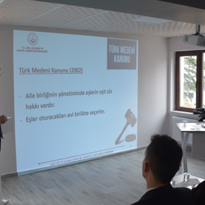 Kadına Yönelik Şiddet ile Mücadele Semineri  - fotoğraf 6