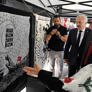 Şehitlerimizin Hatırası Sanatla Yaşatıldı - fotoğraf 7