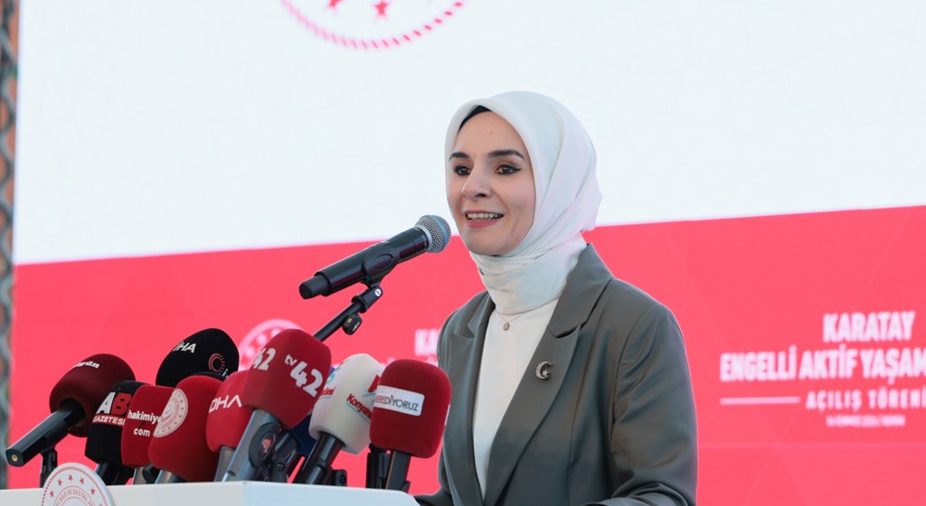 Aile ve Sosyal Hizmetler Bakanımız Göktaş, Konya'da engelli aktif yaşam merkezi açılışında konuştu