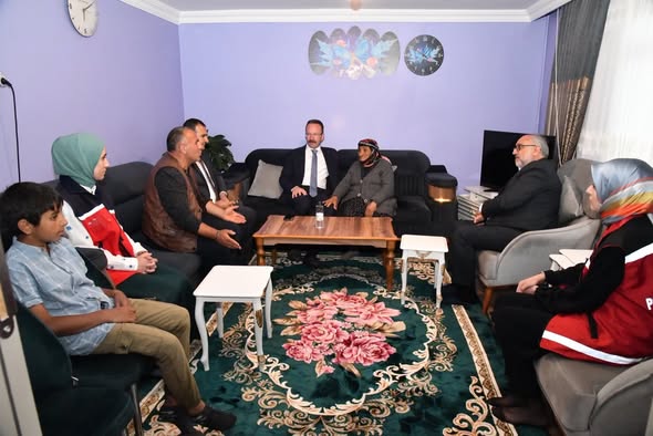  Aziz Şehidimizin Kıymetli Ailesine Ziyaret