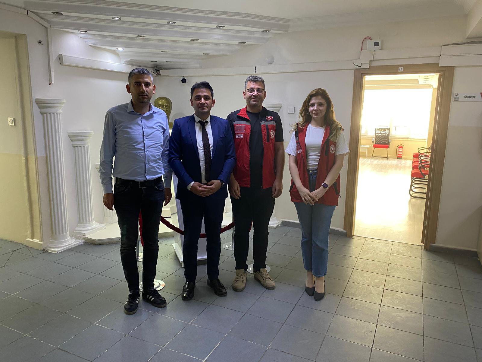 30 Temmuz Dünya İnsan Ticareti ile Mücadele Günü Kapsamında Kurum Ziyaretleri Gerçekleştirildi