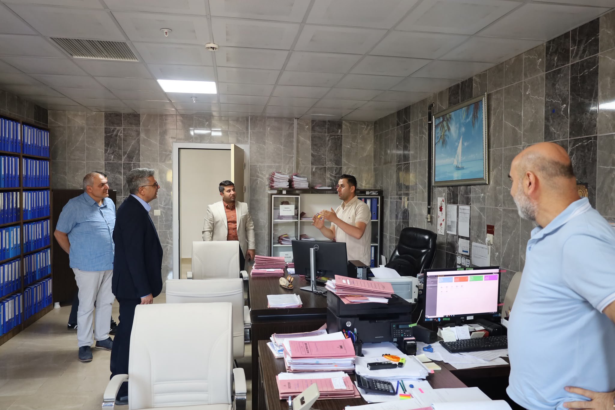 İl Müdürümüz Özgür Kırmızıtaş, Sosyal Hizmet Merkezi Müdürlüğünü Ziyaret Etti