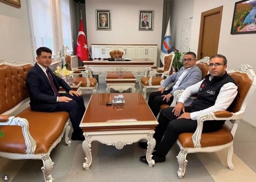 Taşova Kaymakamı Sayın Turan BAYRAM ve İl Müdürümüz Adem YÜCEL'den  Amasya İl Göç İdaresi Müdürlüğüne Ziyaret