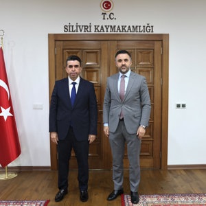 İl Müdürümüz Sn. Ömer Turan, Göreve Başlayan Silivri Kaymakamı Sn. Murat Eren’e Hayırlı Olsun Ziyaretinde Bulundu - fotoğraf 1