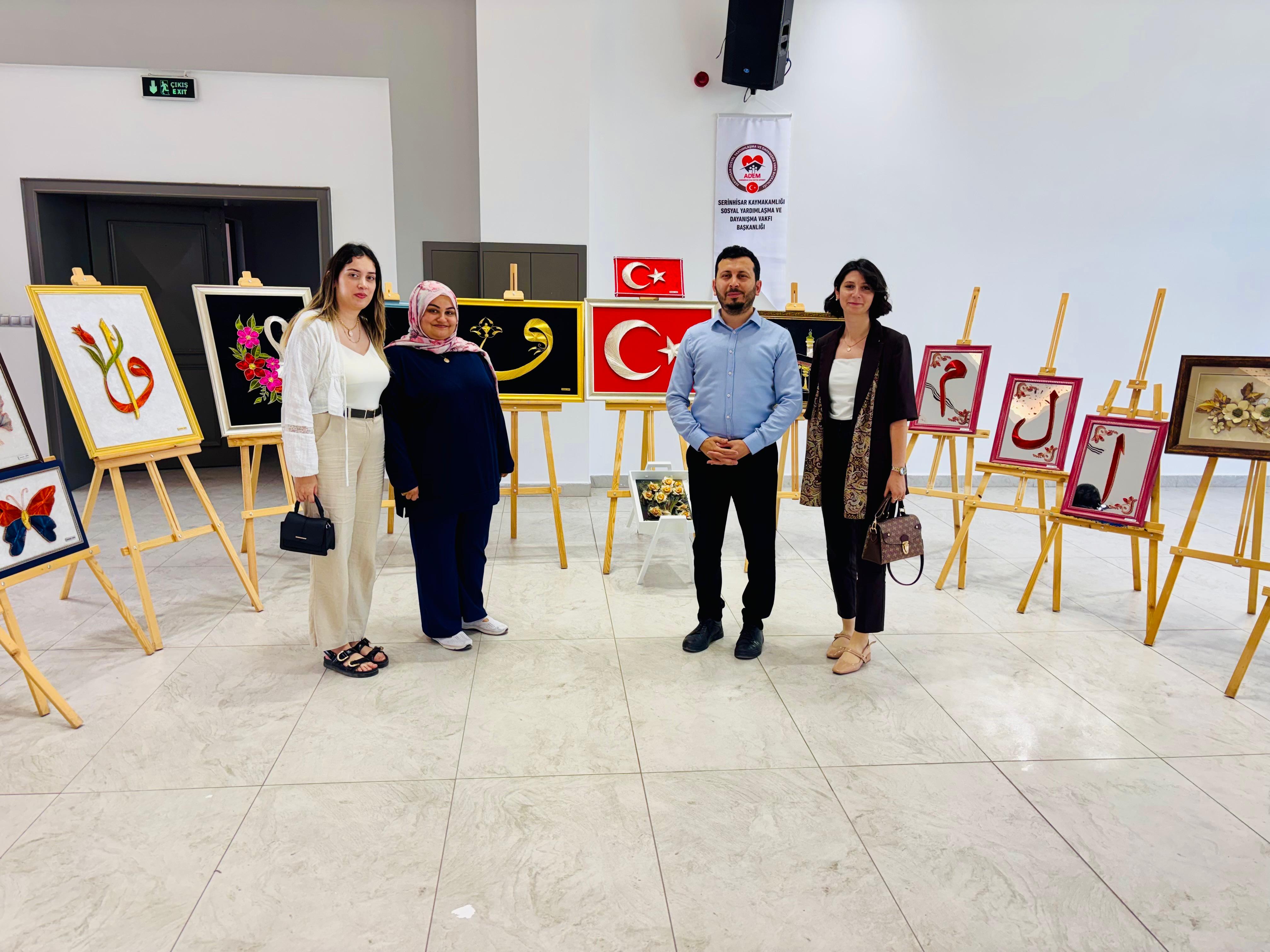 Aile Yılı Kapsamında Aile Destek Merkezi Yıl Sonu Sergisine Katılım Sağlandı