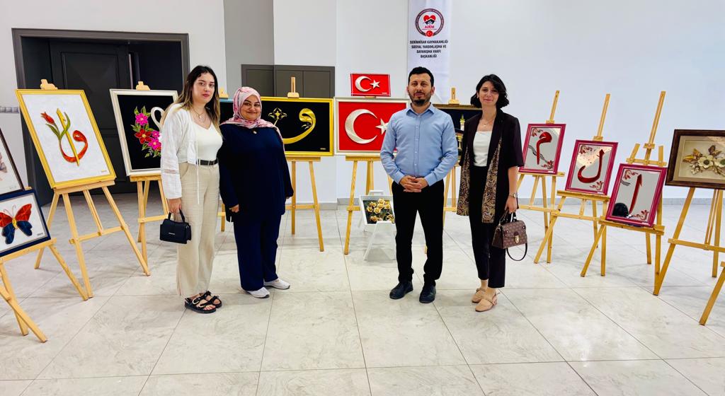 Aile Yılı Kapsamında Aile Destek Merkezi Yıl Sonu Sergisine Katılım Sağlandı