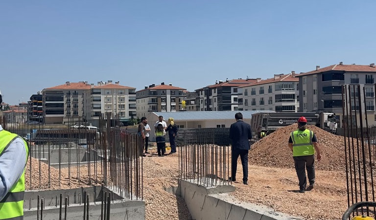Sincan Huzurevi İnşaatı Hızla Devam Ediyor
