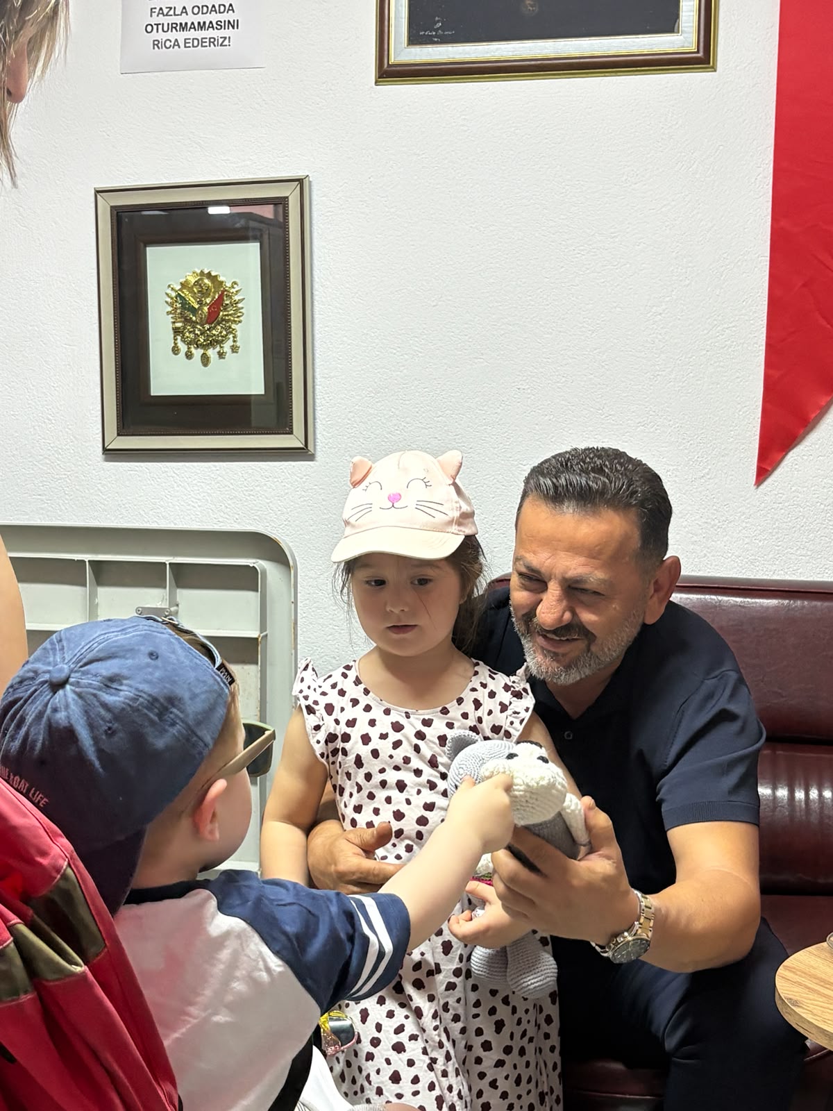 MİNİK MİSAFİRLERİMİZİ AĞIRLADIK