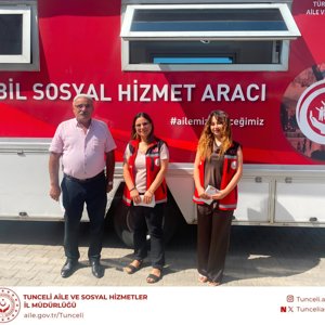 Mobil Sosyal Hizmet Aracımız Ovacık'ta! - fotoğraf 1