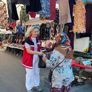 Semt Pazarında Kadına Yönelik Şiddetle Mücadele Farkındalık Çalışması - fotoğraf 2
