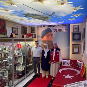 Şehit Ailesi ve Gazimiz Ziyaret Edildi - fotoğraf 4