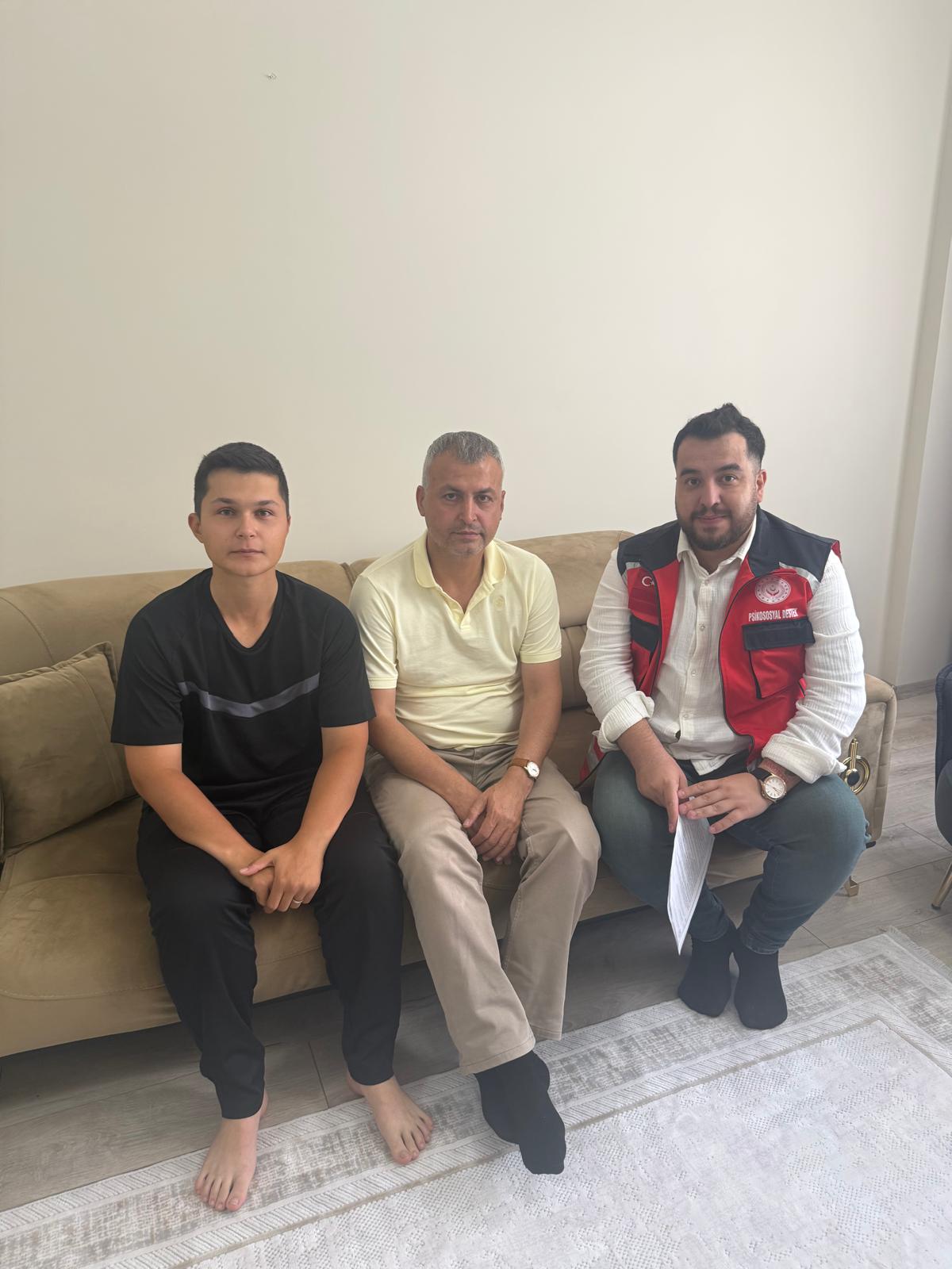 Kahraman Gazimiz ziyaret edildi.