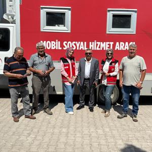 Yerinde Sosyal Hizmet Programı kapsamında, Mobil Sosyal Hizmet aracı ile köylerimize ziyaret gerçekleştirdi. - fotoğraf 3
