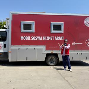 Yerinde Sosyal Hizmet Programı kapsamında, Mobil Sosyal Hizmet aracı ile köylerimize ziyaret gerçekleştirdi. - fotoğraf 2