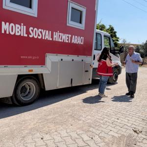 Yerinde Sosyal Hizmet Programı kapsamında, Mobil Sosyal Hizmet aracı ile köylerimize ziyaret gerçekleştirdi. - fotoğraf 1