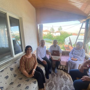 Gazimiz Fani ÇOBAN’a Ziyaret - fotoğraf 1