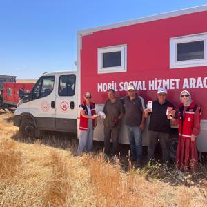 Yerinde Sosyal Hizmet Programı kapsamında, Mobil Sosyal Hizmet aracı ile köylerimize ziyaret gerçekleştirdi. - fotoğraf 1