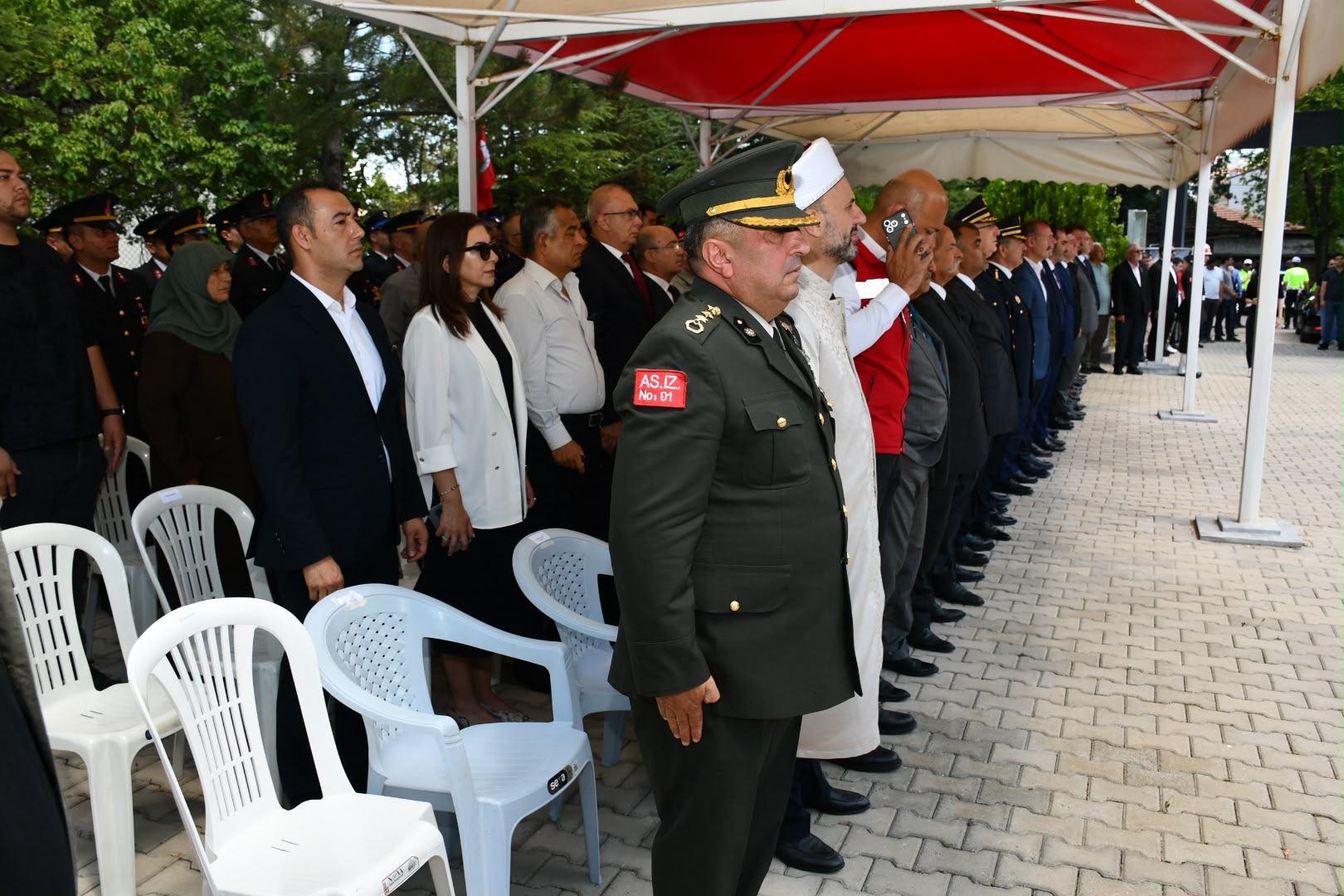 15 Temmuz Demokrasi ve Millî Birlik Günü kapsamında Kırıkkale Şehitliği ziyaret edildi.