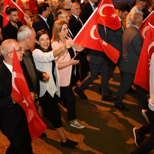15 Temmuz Demokrasi ve Millî Birlik Günü kapsamında Demokrasi Yürüyüşü ve Anma Programı gerçekleştirildi. - fotoğraf 2