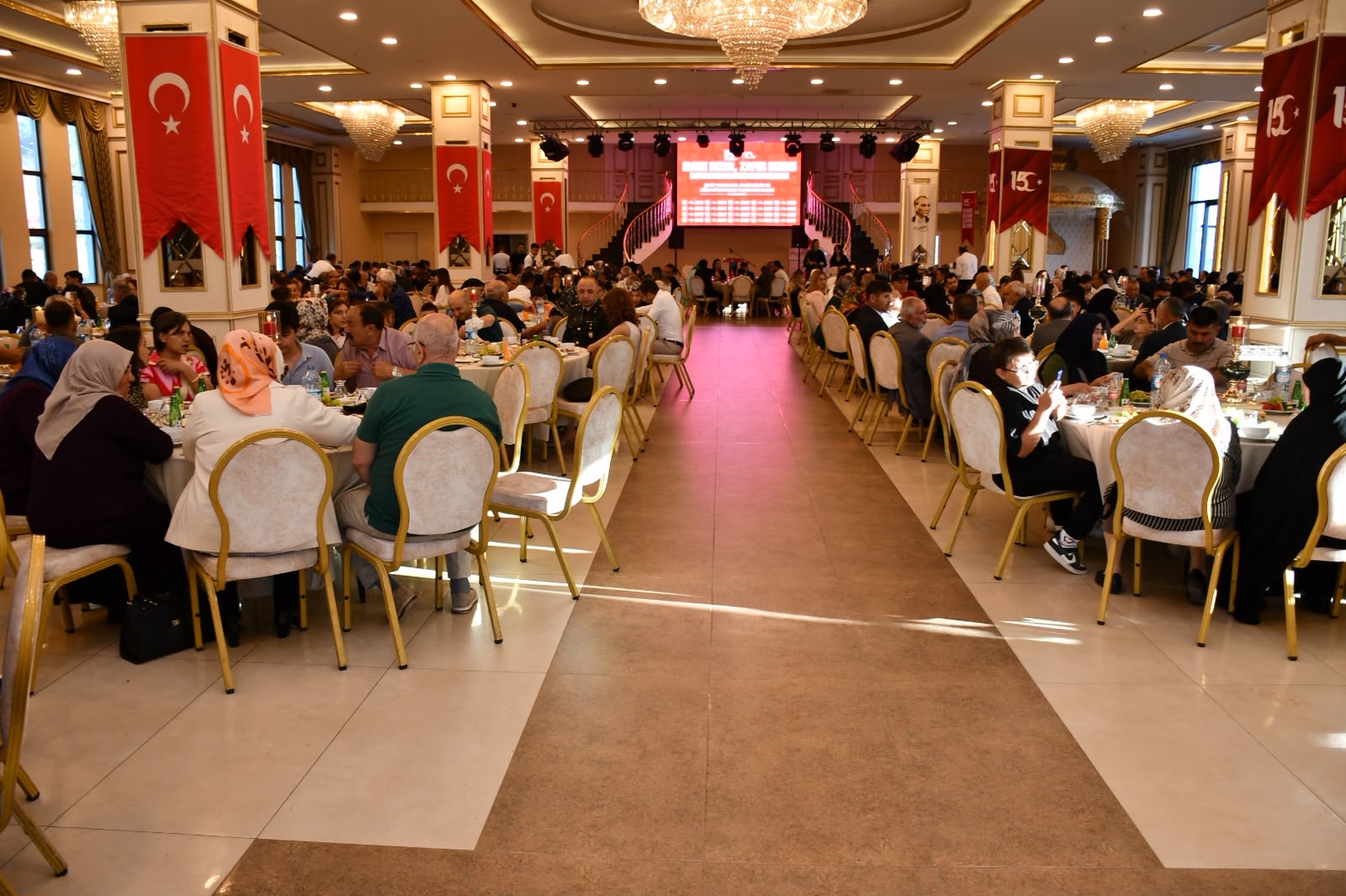 15 Temmuz Demokrasi ve Millî Birlik Günü münasebetiyle, yemek programı düzenlendi.