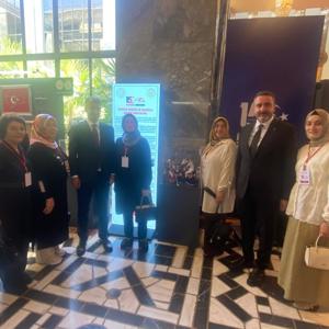 Türkiye Büyük Millet Meclisi’nde; TBMM Başkanımız Sayın Numan Kurtulmuş ve Bakanımız Sayın Mahinur Özdemir Göktaş’ın teşrifleriyle “Sanata Teşvik ve Sanatla Yaşam Sergisi” düzenlendi. - fotoğraf 1