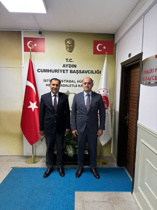 Aydın Cumhuriyet Başsavcılığı Görevine Atanan Uygur Kaan Arısoy’a Hayırlı Olsun Ziyareti