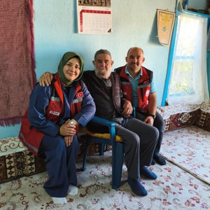 Şehidimiz Mustafa BAĞRIAÇIK’ın Kıymetli Babası Hasan BAĞRIAÇIK Ziyaret Edildi - fotoğraf 1