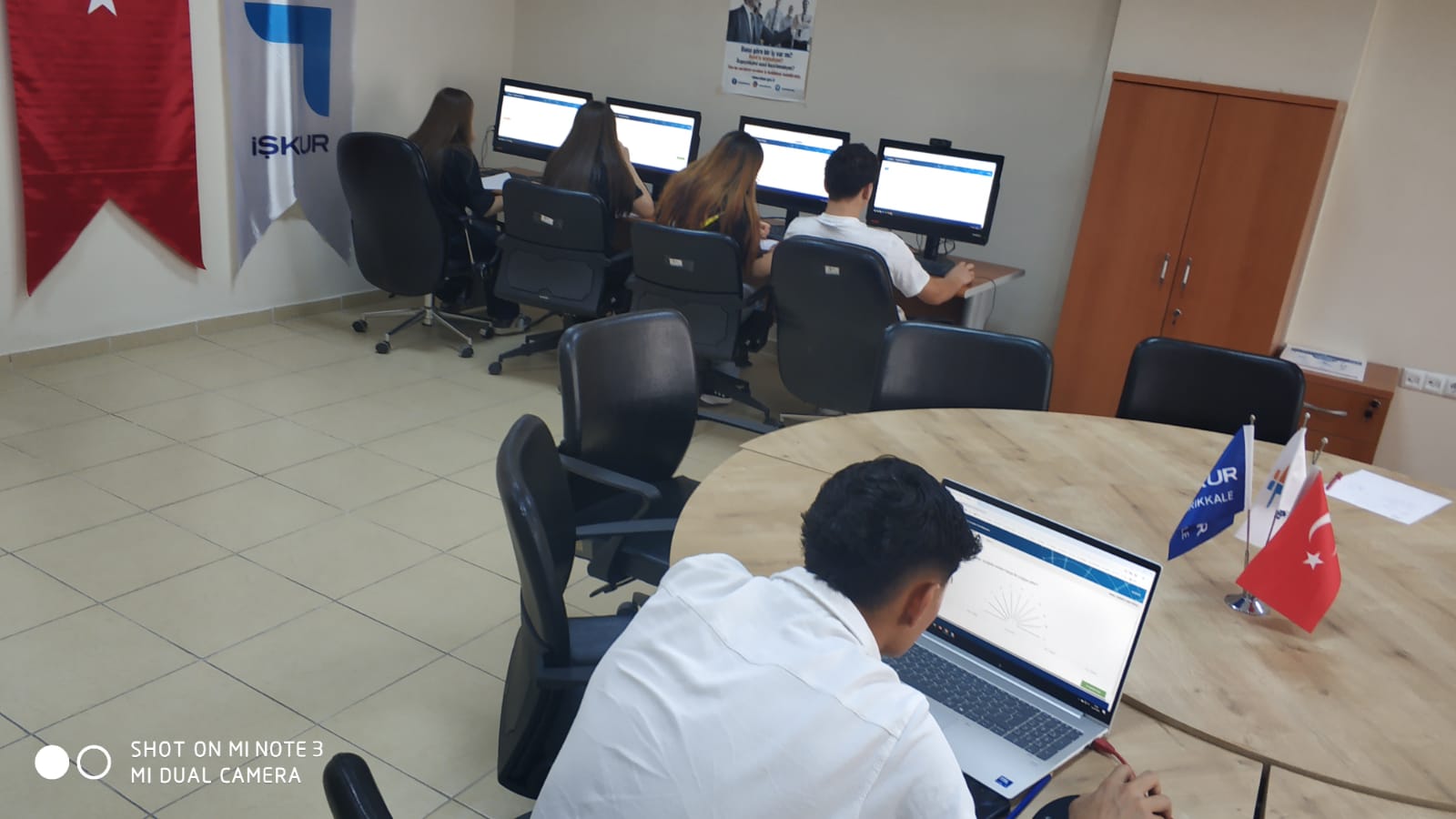 İŞKUR tarafından, kurum bakımında bulunan 15 yaş ve üzeri çocuklarımıza yönelik Mesleki Yönelim Test Bataryası uygulaması gerçekleştirildi.