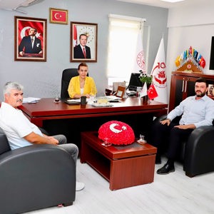 AK Parti Salihli İlçe Başkanı Nejat Can UYGUN, İl Müdürümüz Kudret GÜLTAŞ’ı Ziyaret Etti - fotoğraf 1
