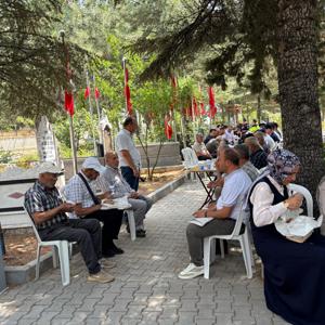 Şehidimiz Sadık GÜLLÜ’nün şehadetinin sene-i devriyesi için kabri başında anma programı düzenlendi. - fotoğraf 2