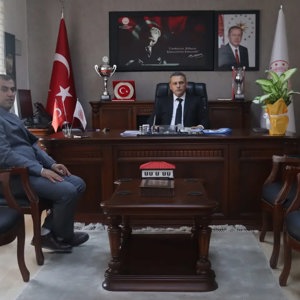 Salih Yücelden İl Müdürümüz Sami Çifte Ziyaret - fotoğraf 1