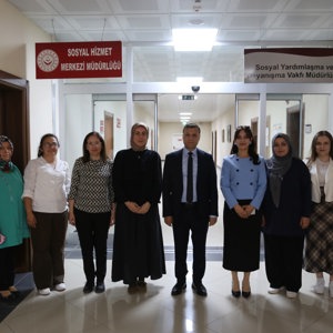 Kaman Sosyal Hizmet Merkezi Müdürlüğümüze Ziyaret… - fotoğraf 1