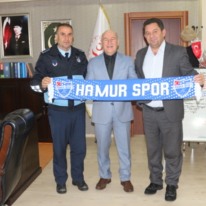 Hamur Spor Kulübü Başkanı Coşkun’dan İl Müdürümüze Nezaket Ziyaretti - fotoğraf 2