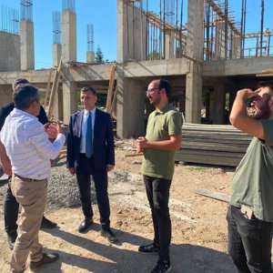 GÜNDÜZLÜ ENGELLİ BAKIM VE REHABİLİTASYON MERKEZİ İNŞAATINDA İNCELEME - fotoğraf 1
