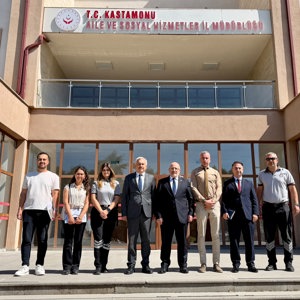 Kastamonu Aile ve Sosyal Hizmetler İl Müdürlüğüne Çalışma Ziyareti.. - fotoğraf 1