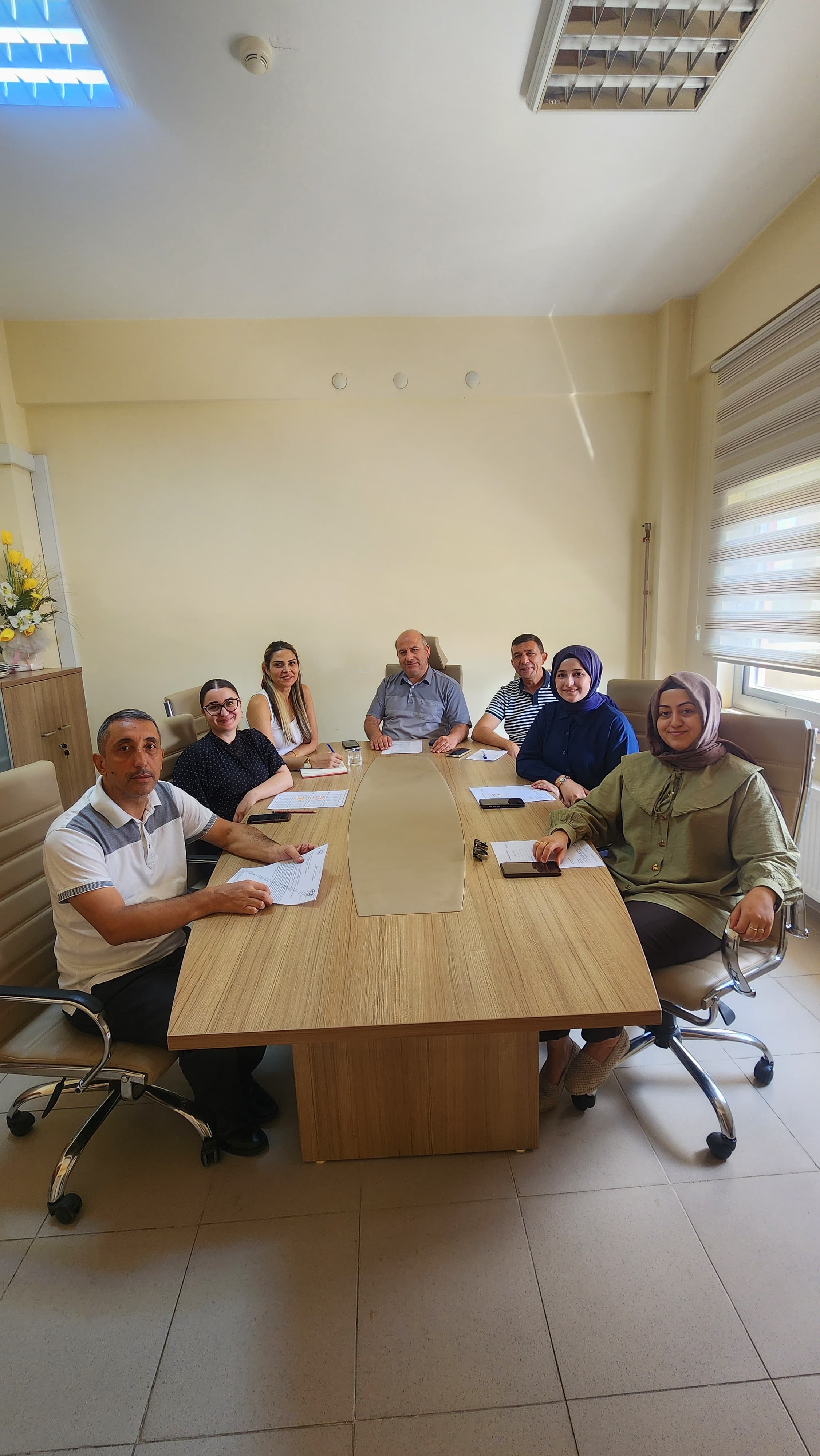 Engelsiz Yaşam Bakım, Rehabilitasyon ve Aile Danışma Merkezi Müdürlüğümüzde, Koordinasyon ve Değerlendirme Toplantısı gerçekleştirildi.