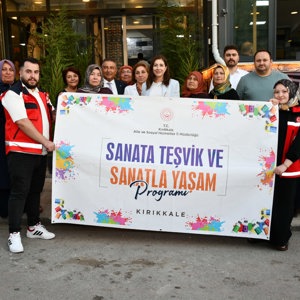  “Sanata Teşvik ve Sanatla Yaşam Programı” düzenlenen kapanış yemeğiyle tamamlandı. - fotoğraf 1