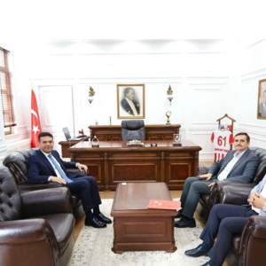 Akçaabat Kaymakamı Abdullah Şahin’e Hayırlı Olsun Ziyareti - fotoğraf 1