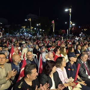 15 Temmuz Demokrasi ve Millî Birlik Yürüyüşü ve Demokrasi Nöbeti Gerçekleştirildi - fotoğraf 1