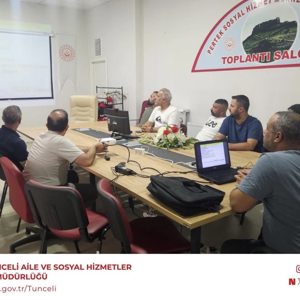 Müdürlüğümüze bağlı Pertek Sosyal Hizmet Merkezi Müdürlüğü Personeline İş Güvenliği Eğitimi Verildi - fotoğraf 1