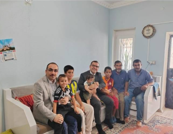 Sosyal ve Ekonomik Destek Hizmetinden Faydalanan Ailemizi Ziyaret Ettik