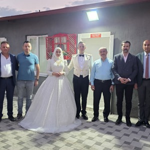İl Müdürümüz Sayın Bilal Erdoğan,Gazimiz Şemsettin Çal'ın Oğlu Fahrettin Çal ve Zehra Hanım'ın Düğün Merasimlerine Katıldı. - fotoğraf 1