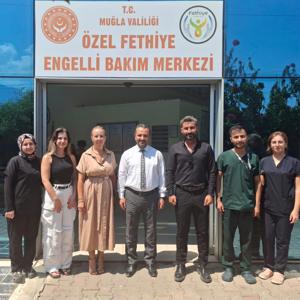İl Müdürümüz Mahmut SELÇUK, Fethiye ilçesinde faaliyet gösteren Özel Fethiye Engelli Bakım Merkezi’ni ziyaret etti.  - fotoğraf 1